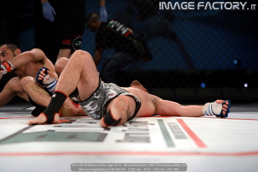 2013-05-04 Milano in the cage 2013 - Mixed Martial Arts 0507 Elia Madau-Mattia Siri